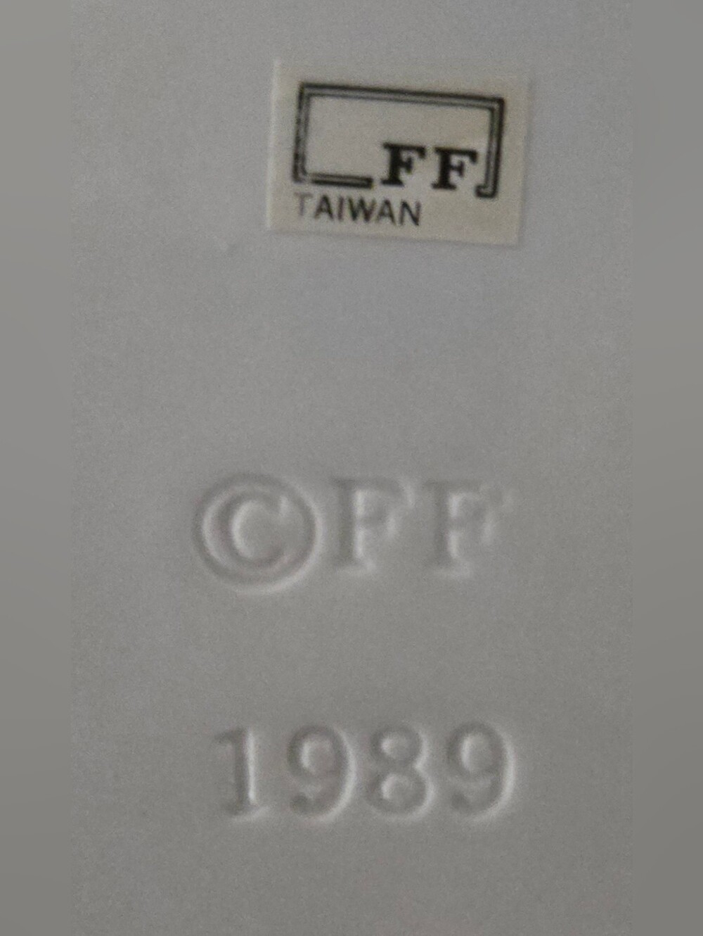 Vintage Fitz And Floyd Santa Cookie Plate Stamped 1989 - Picture 3 of 5